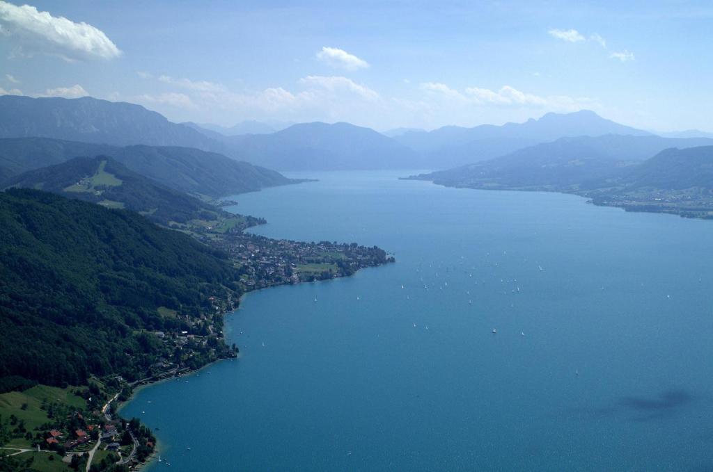 Hotel Haus Gruber Attersee Exterior foto