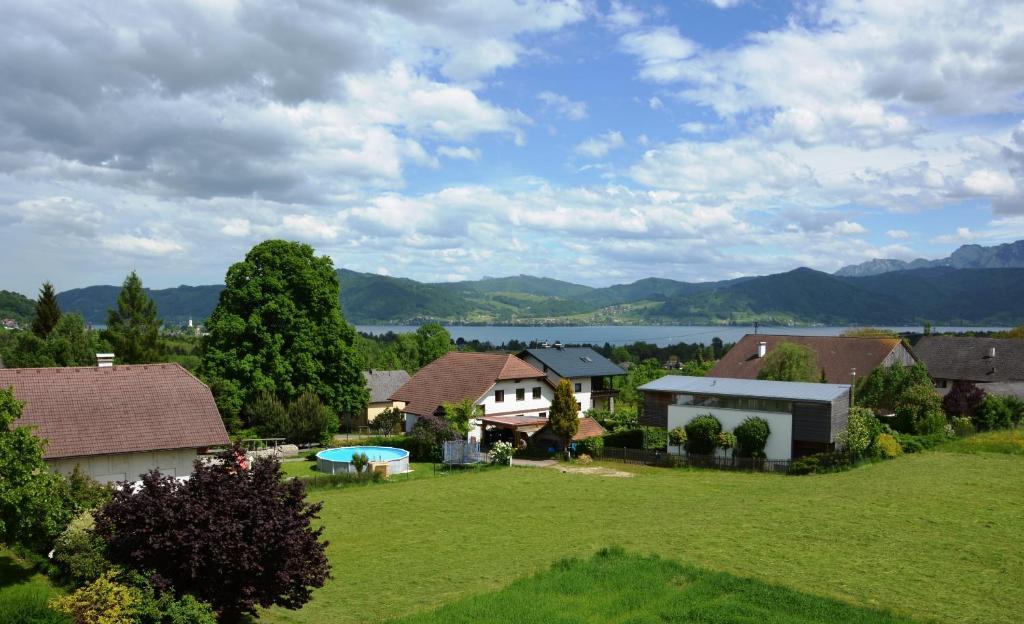 Hotel Haus Gruber Attersee Exterior foto